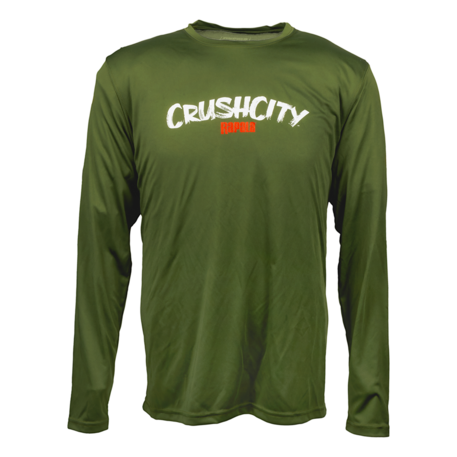 CrushCity Long Sleeve UV Shirt Green