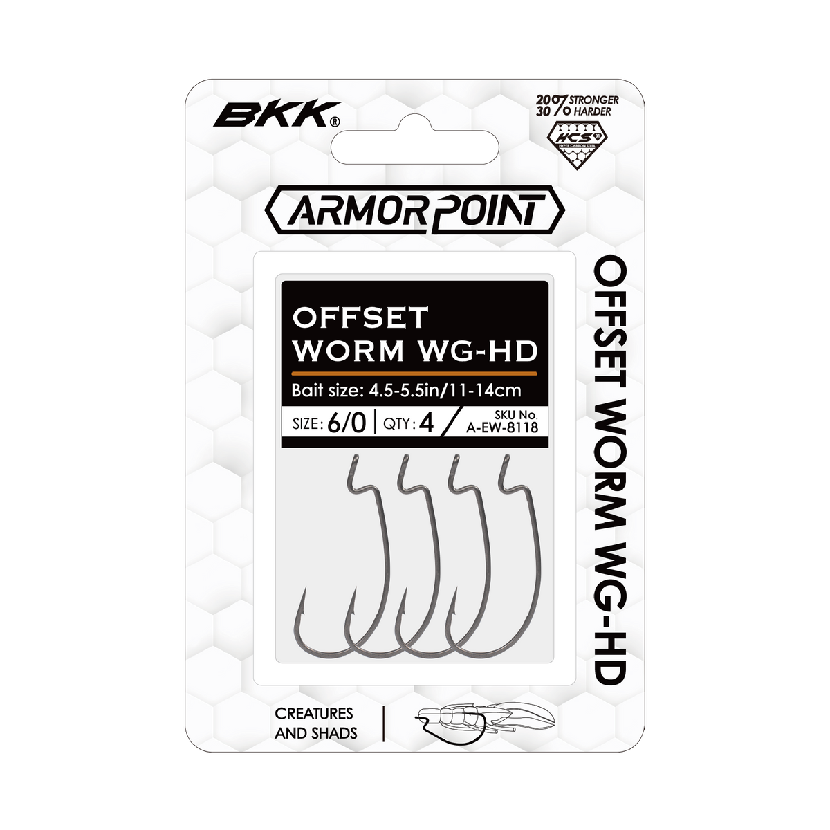 BKK Armorpoint Offset Worm WG-HD