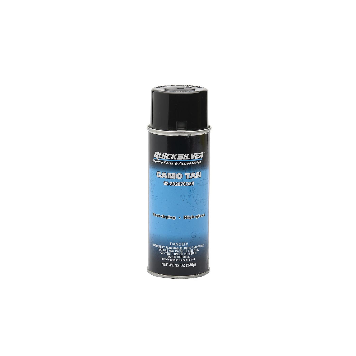 Quicksilver 802878Q39 Gloss Enamel Spray Paint in Camo Tan, 12oz