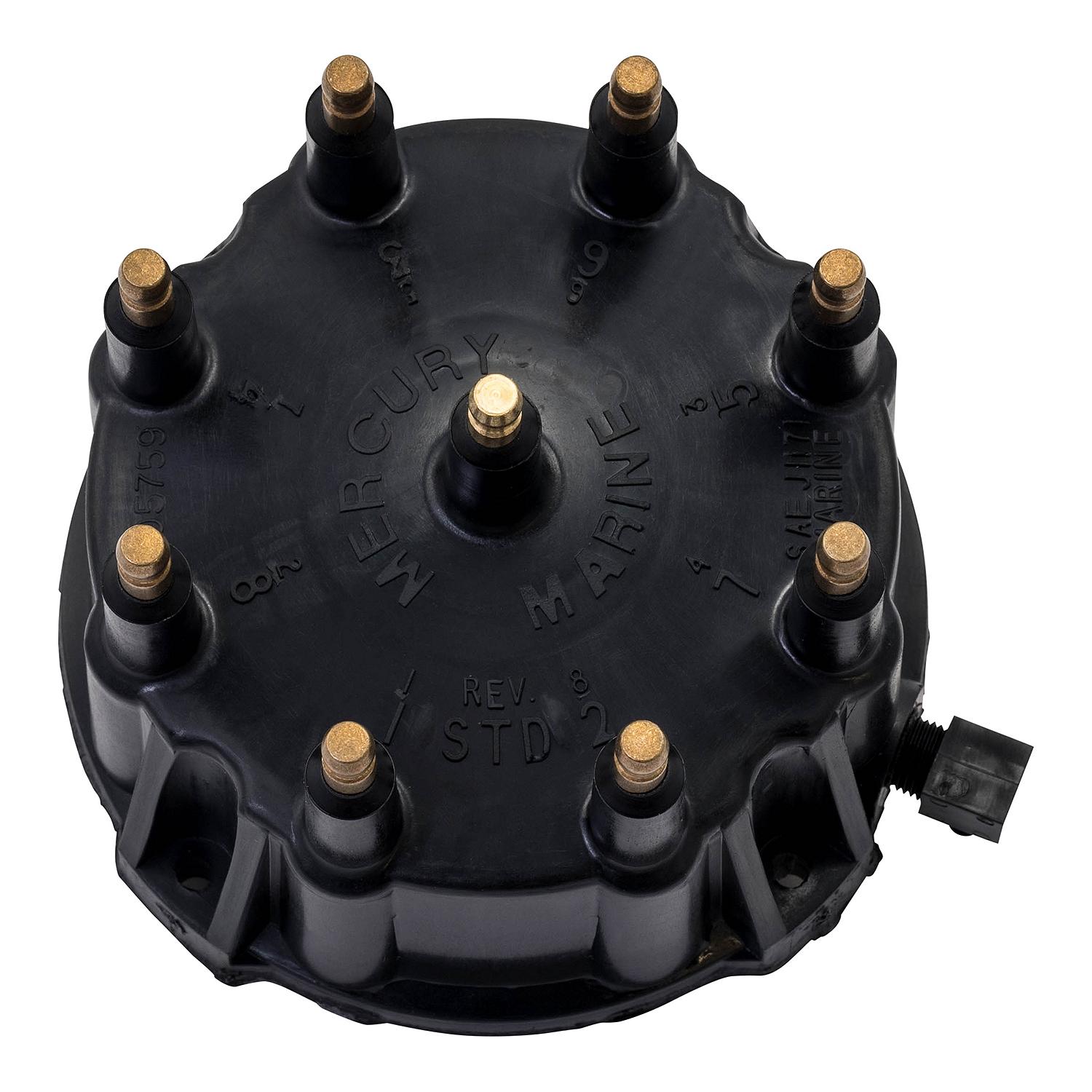 Quicksilver 805759Q01 Distributor Cap for Marinized V8 Engines by GM with Thunderbolt IV and V HEI Ignition Systems