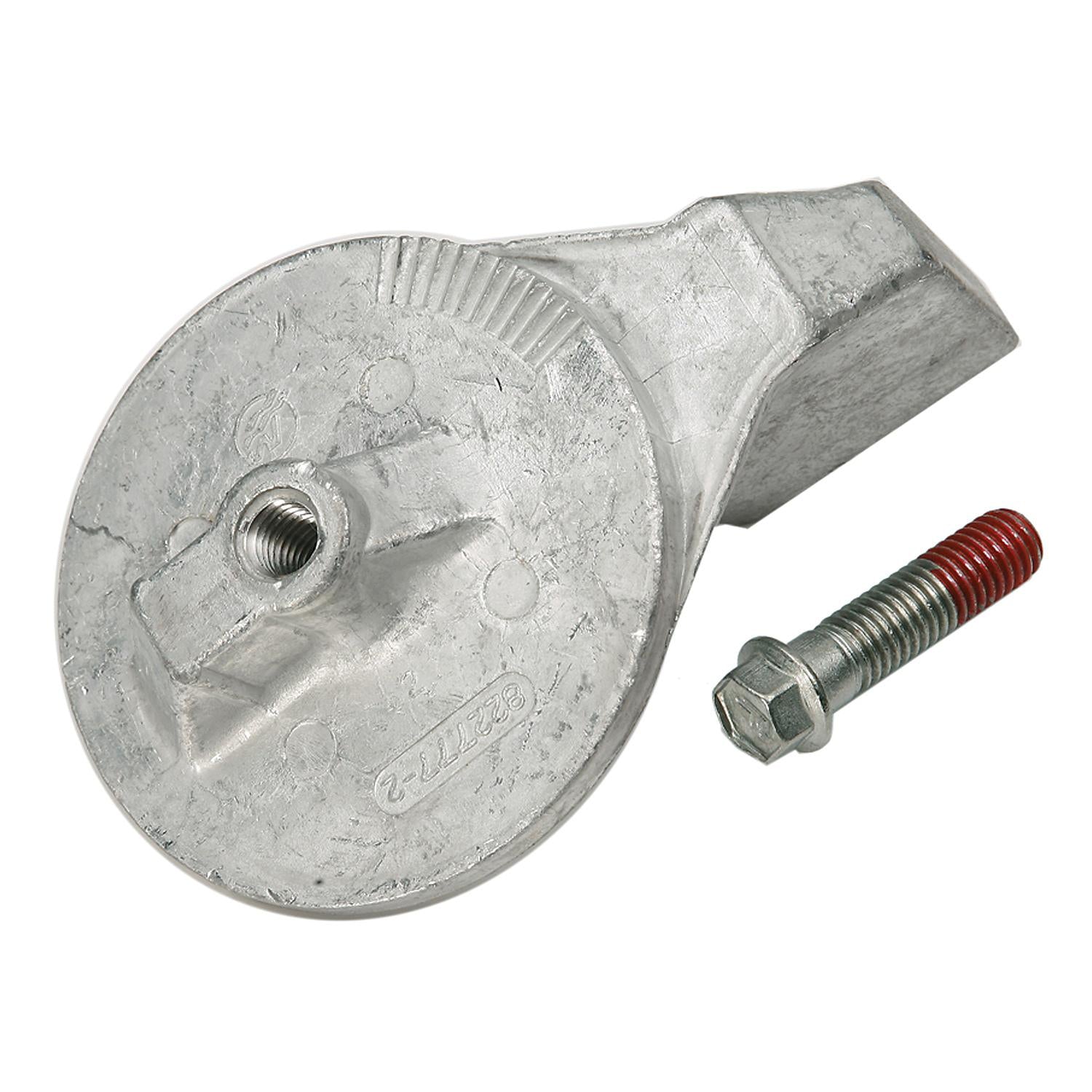 Mercury 822777T1 Aluminum Trim Tab Anode for Mercury and Mariner Outboards and MerCruiser Sterndrives