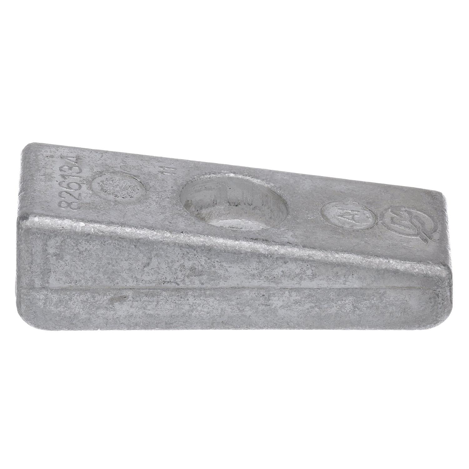 Mercury 826134T Side Pocket Aluminum Anode for Select Mercury/Mariner 30-300hp and Select force 90-120hp Outboards