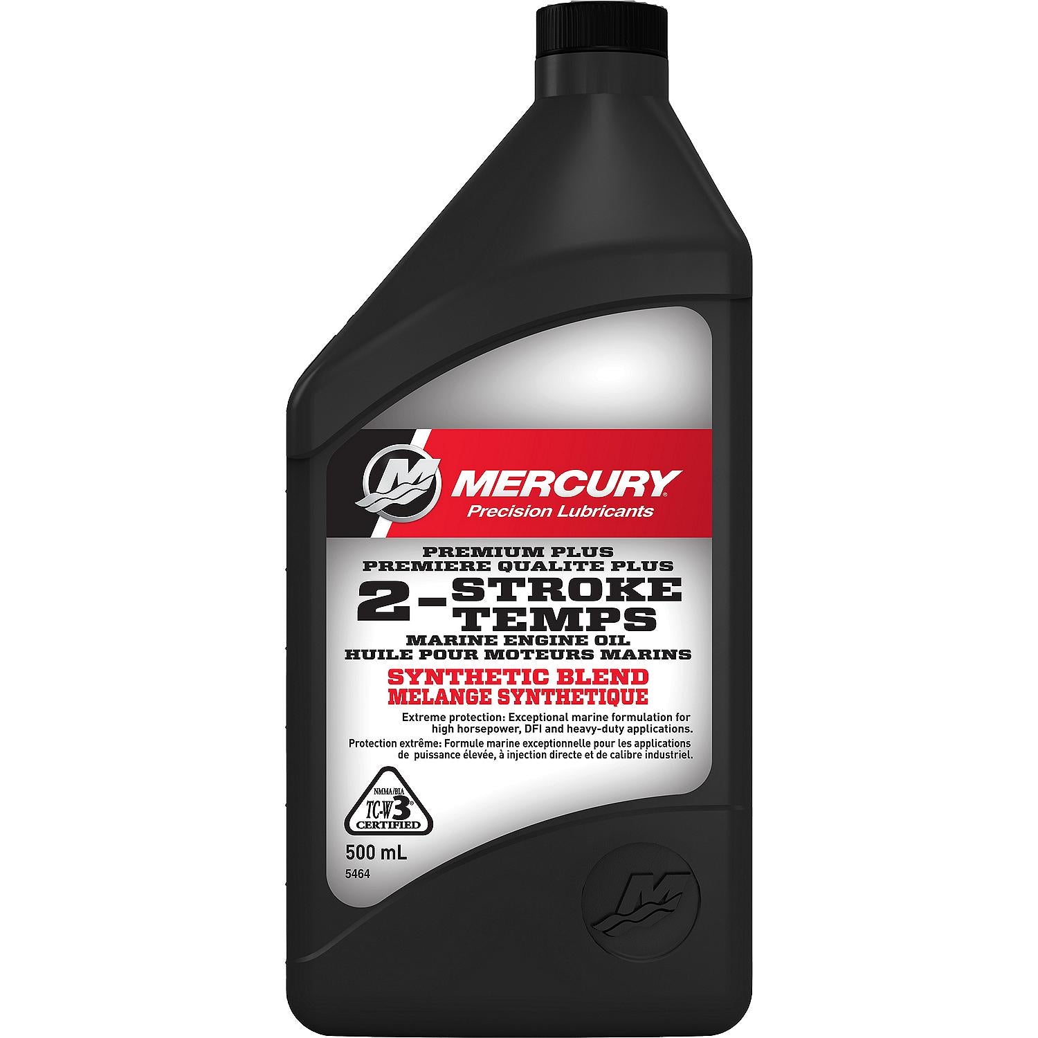 Mercury 2-Stroke Premium Plus Synthetic Blend Marine Engine Oil, 16 oz