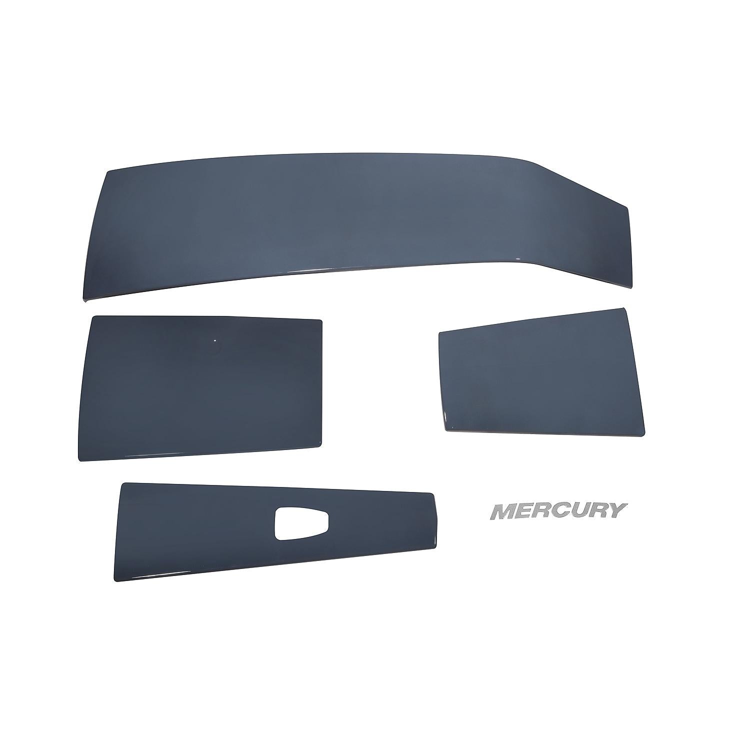 Mercury 8M0142216 Paint-Ready Accent Panel Kit for 3.4L V6 175-225hp FourStroke Outboards