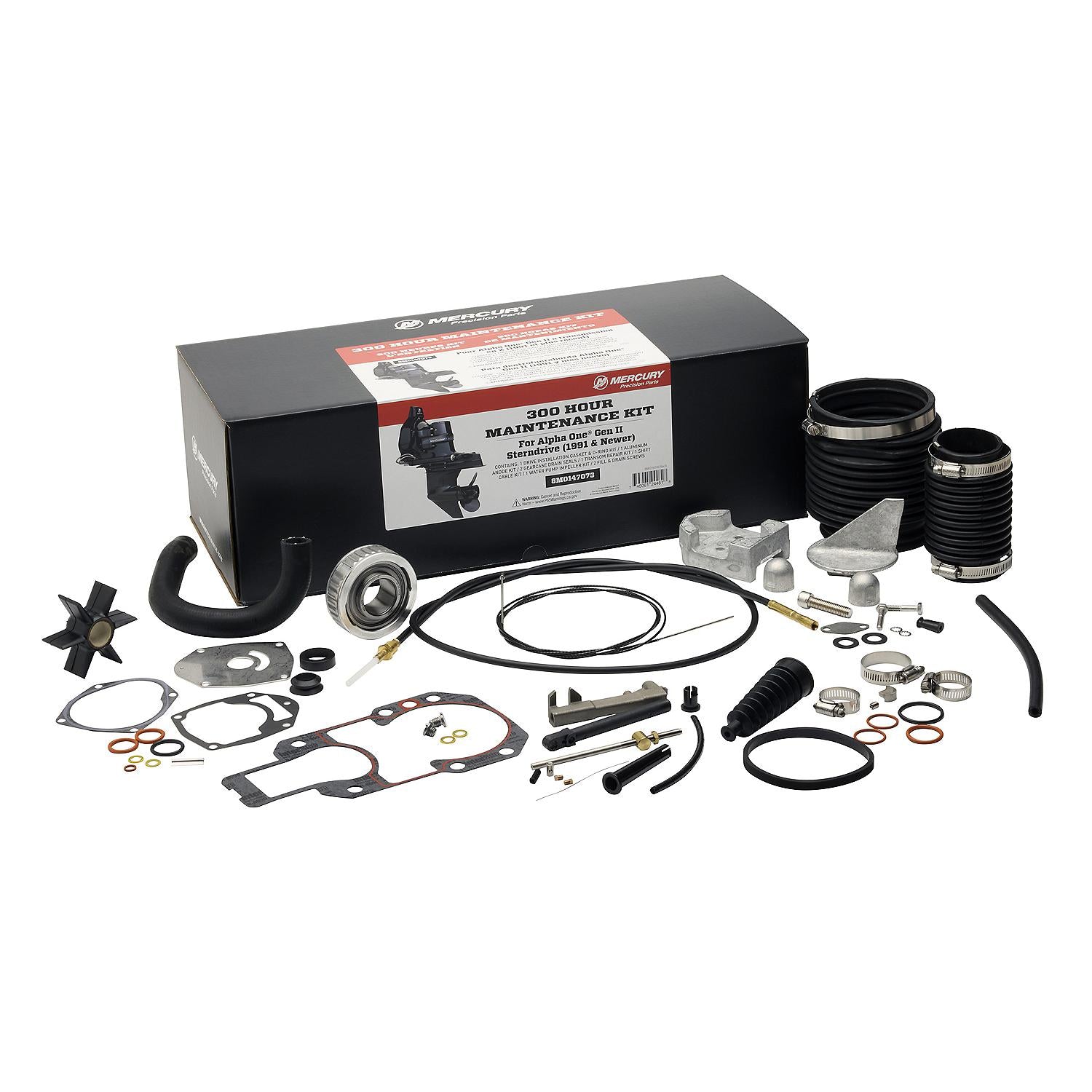 Mercury 8M0147073 MerCruiser Alpha One Gen II Sterndrive 300 Hour Maintenance Kit