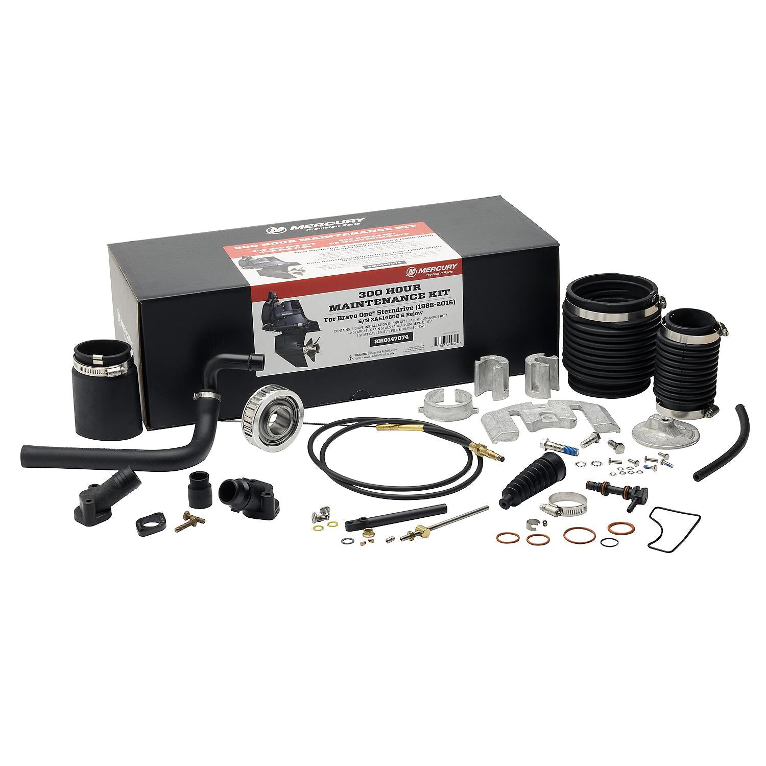 Mercury 8M0147074 MerCruiser Bravo One Sterndrive 300 Hour Maintenance Kit