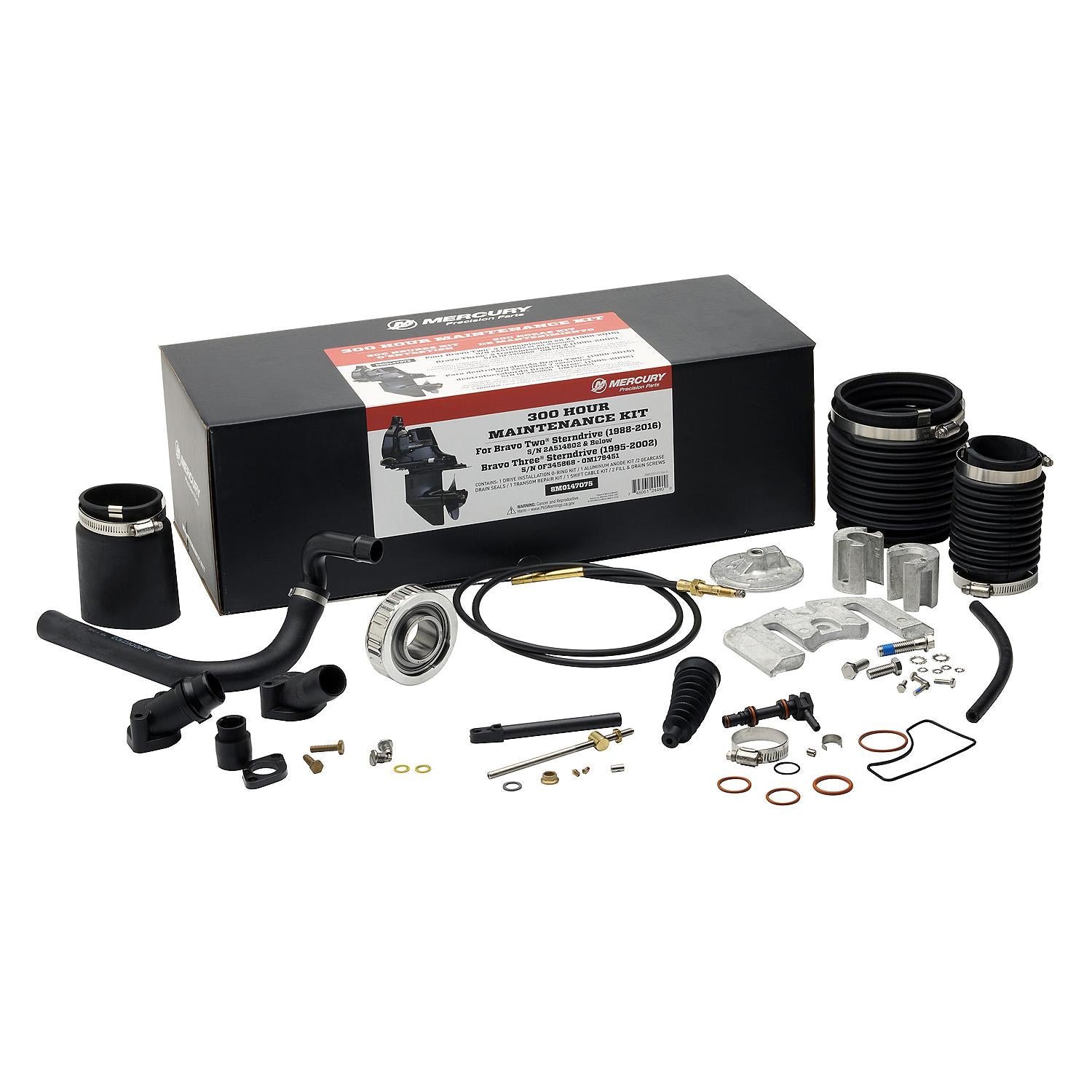 Mercury 8M0147075 MerCruiser Bravo Two and Bravo Three Sterndrive 300 Hour Maintenance Kit