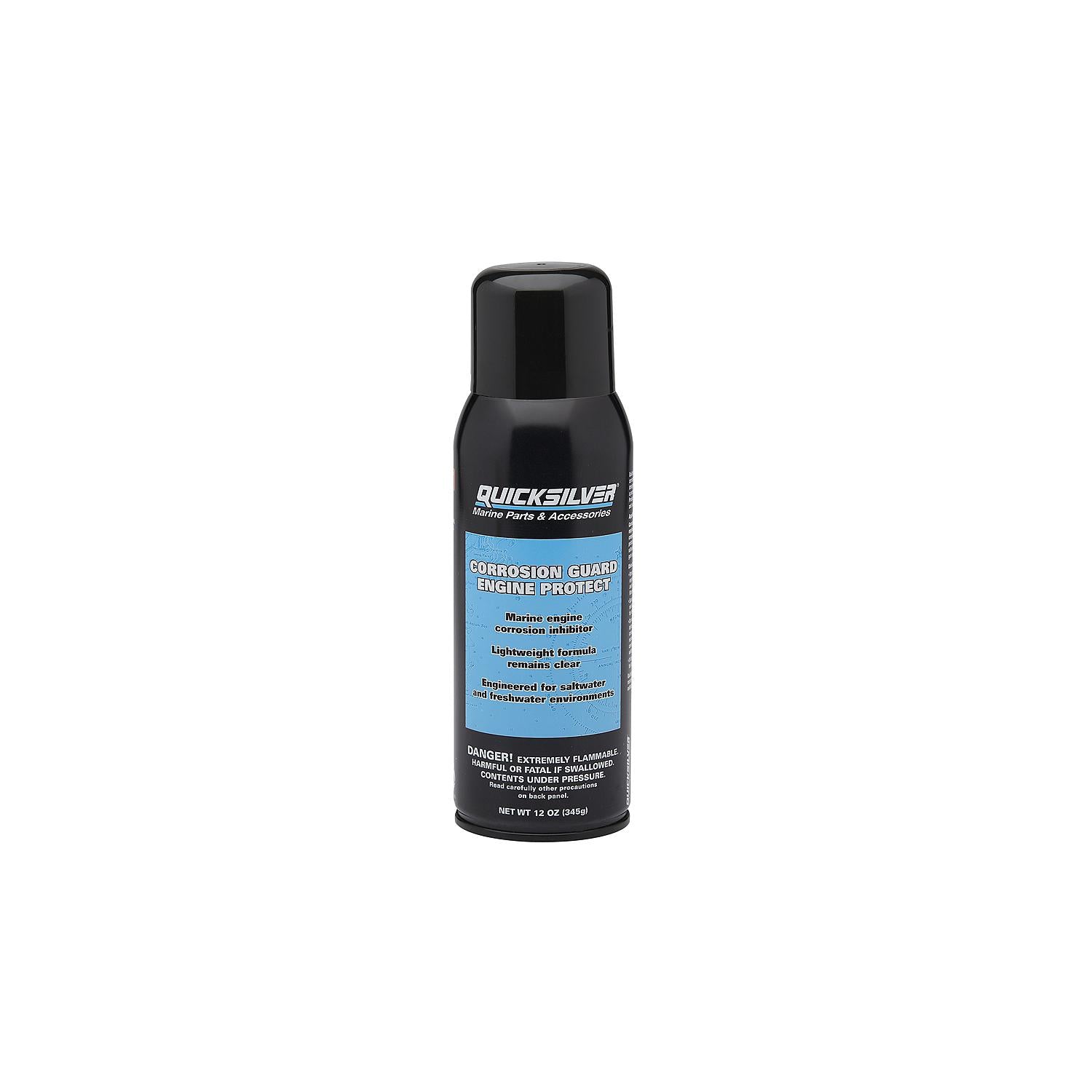 Quicksilver 8M0172754 Corrosion Guard Engine Protect Rust Inhibitor, 12 Oz