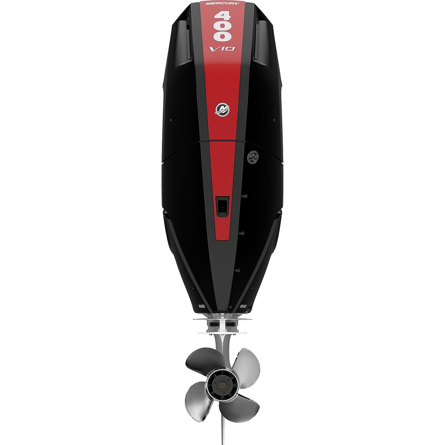 Mercury 8M0203820 Redline Red Accent Panel Kit for V10 Verado Outboards