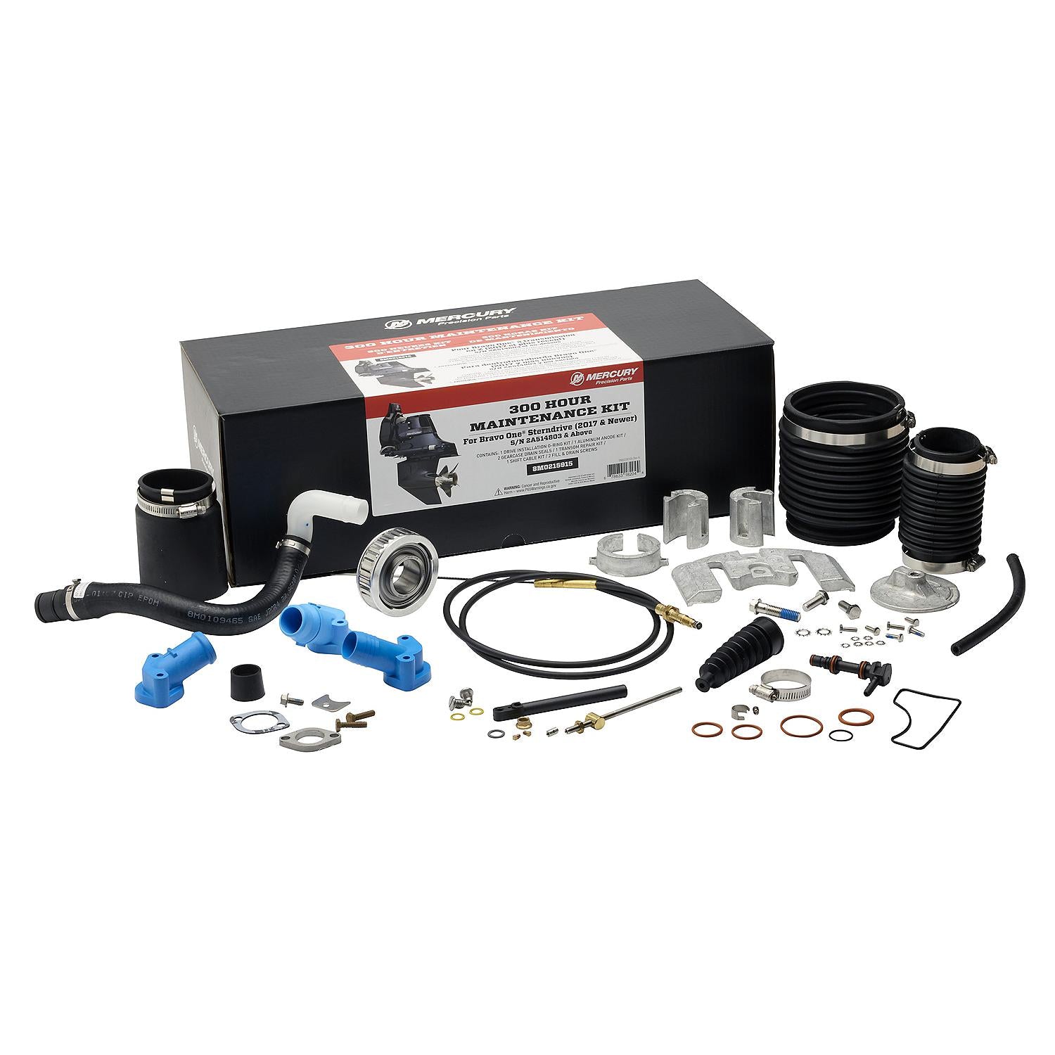 Mercury 8M0215915 MerCruiser Bravo One Sterndrive 300 Hour Maintenance Kit
