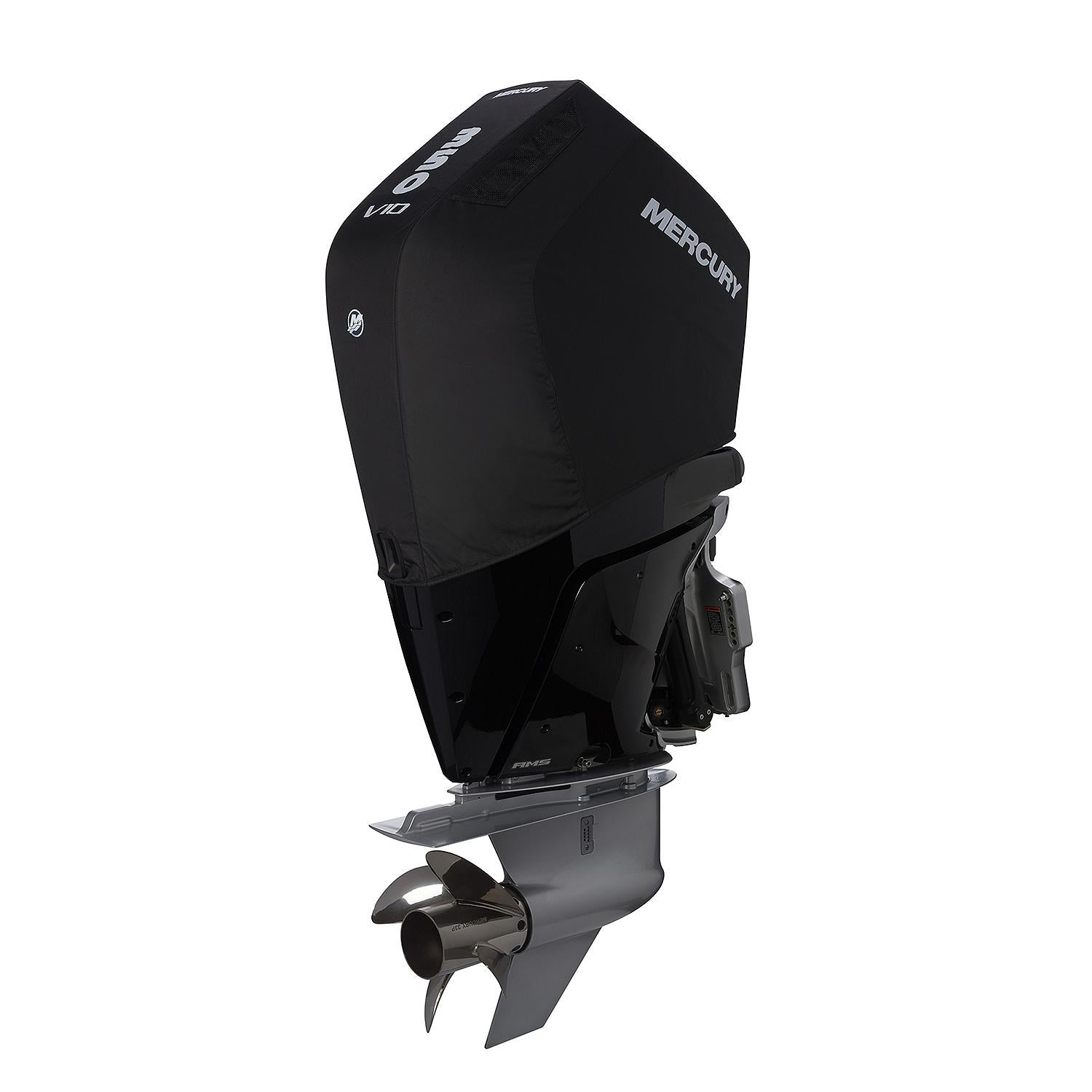 Mercury Vented Splash Cover for 5.7L V10 350hp Verado Outboard Engines, Black