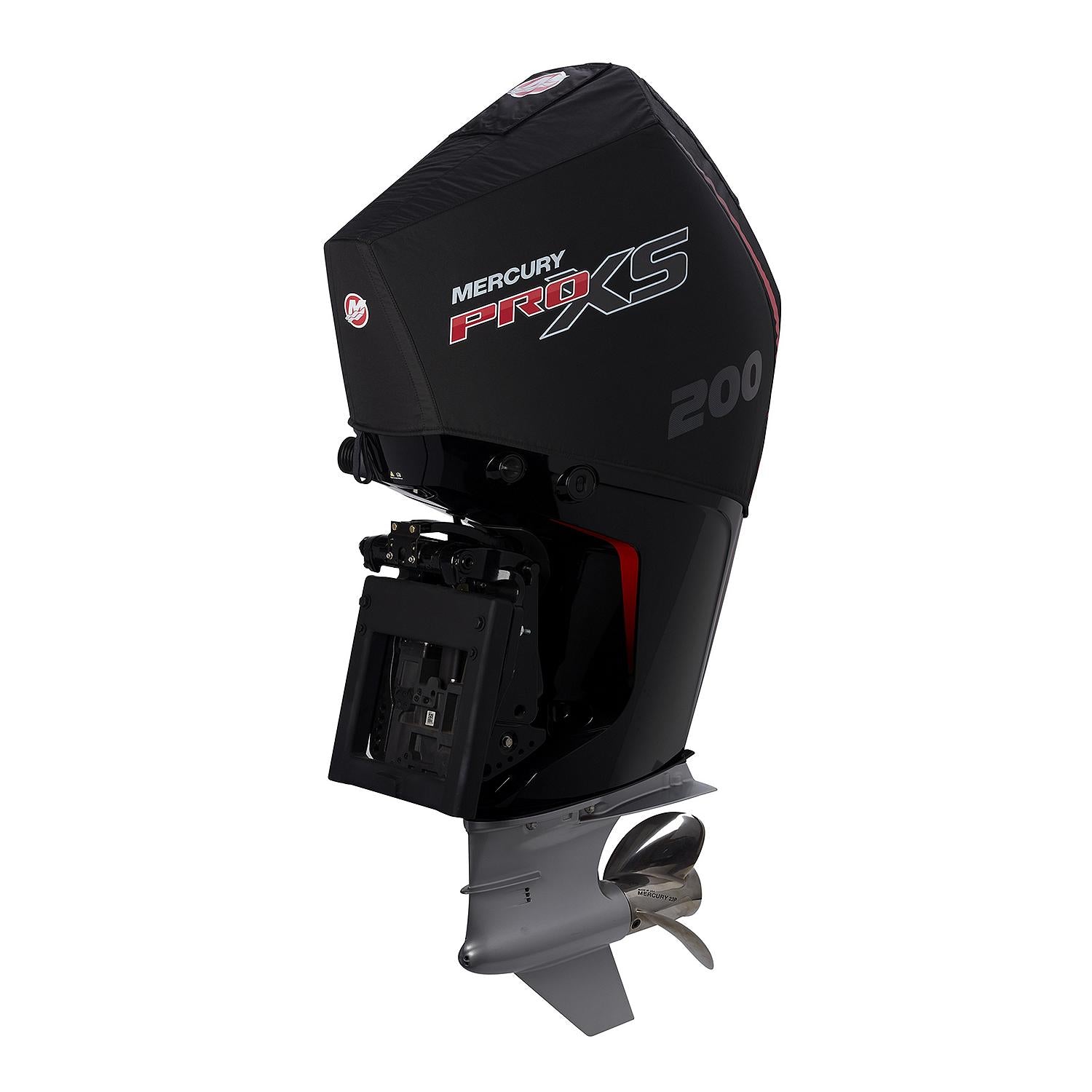 Mercury Vented Splash Cover for 4.6L V8 200hp ProXS Outboard Engines, Black