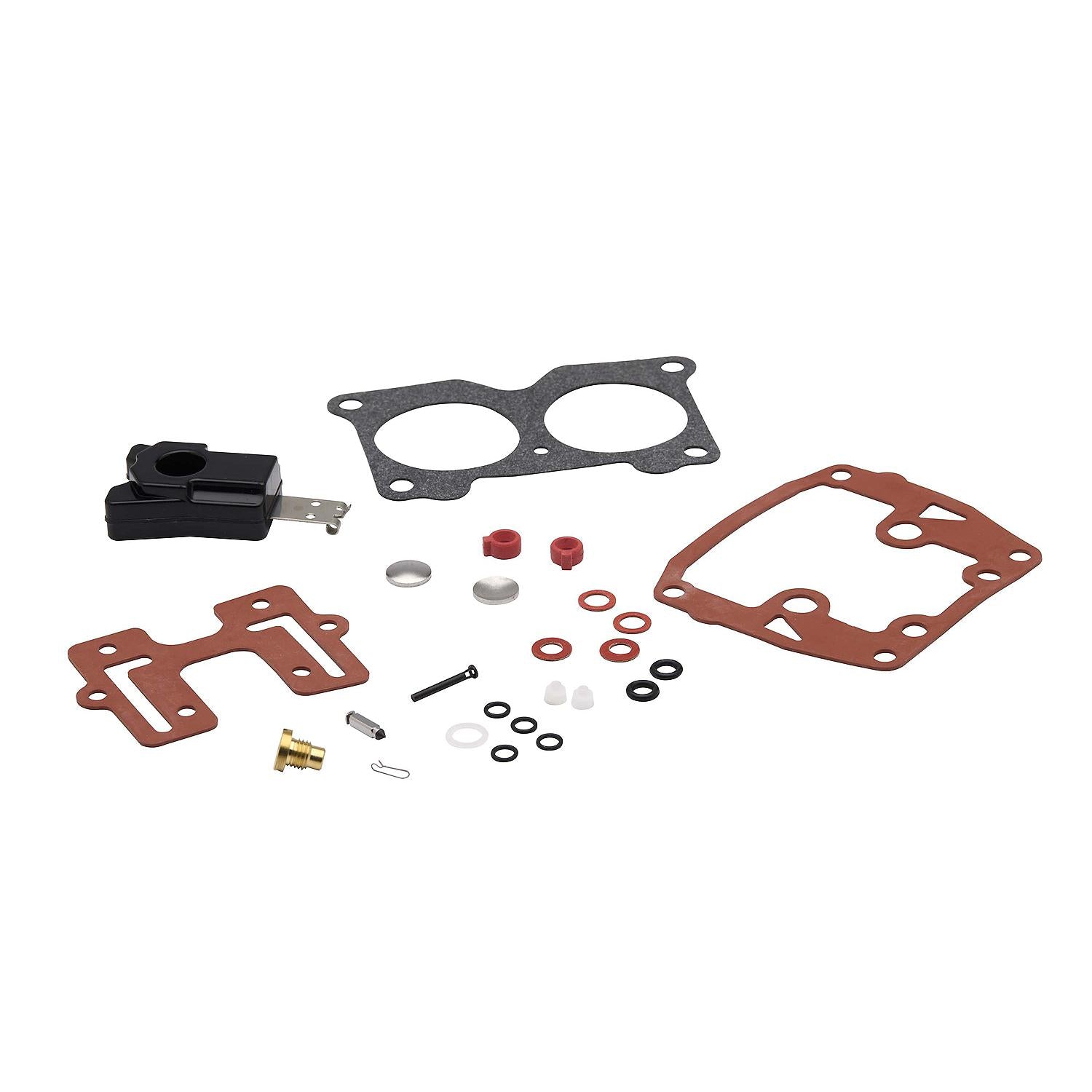 Quicksilver 8M6013877 Carb Repair Kit for Select Johnson and Evinrude V6/V8 Crossflow Outboards