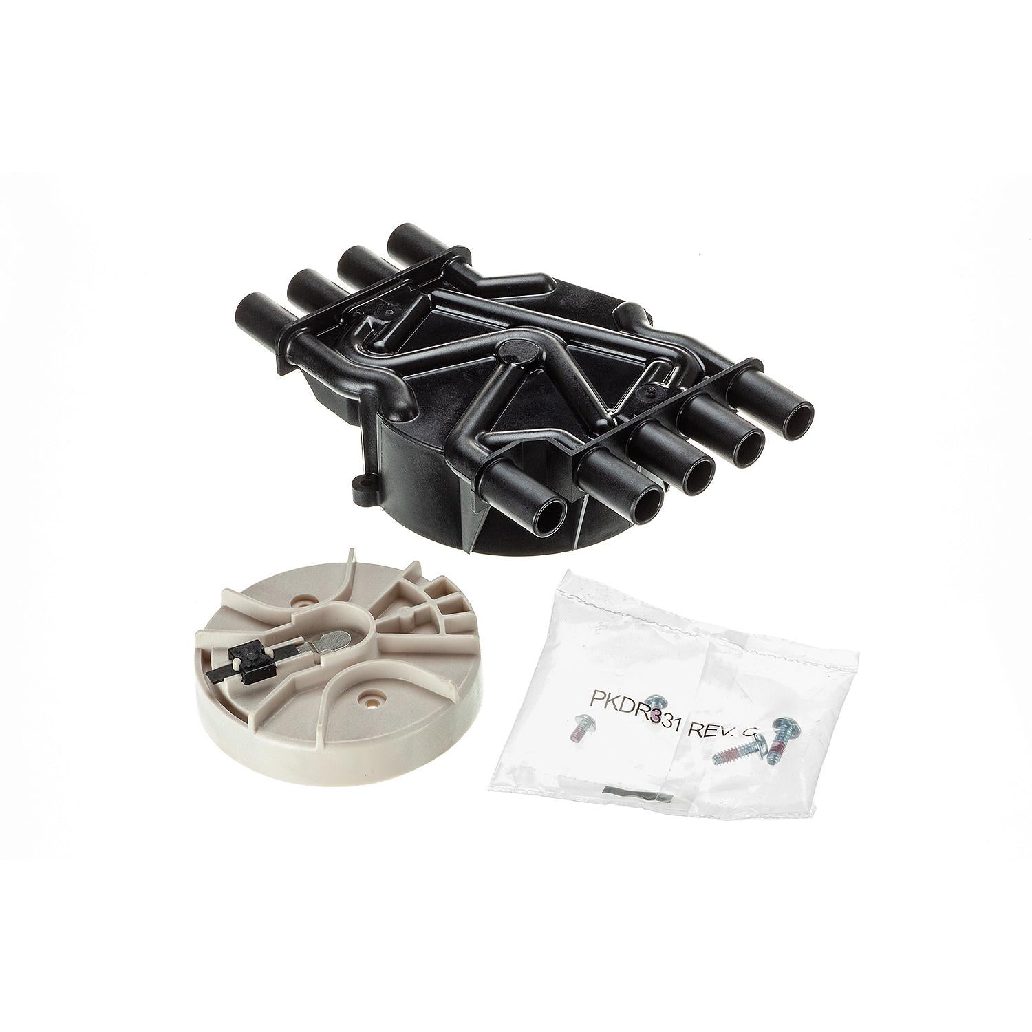 Quicksilver 8M0061335 Distributor Cap Kit for 5.0L, 5.7L and 6.2L MPI MerCruiser Sterndrive and Inboard Engines with ECM 555
