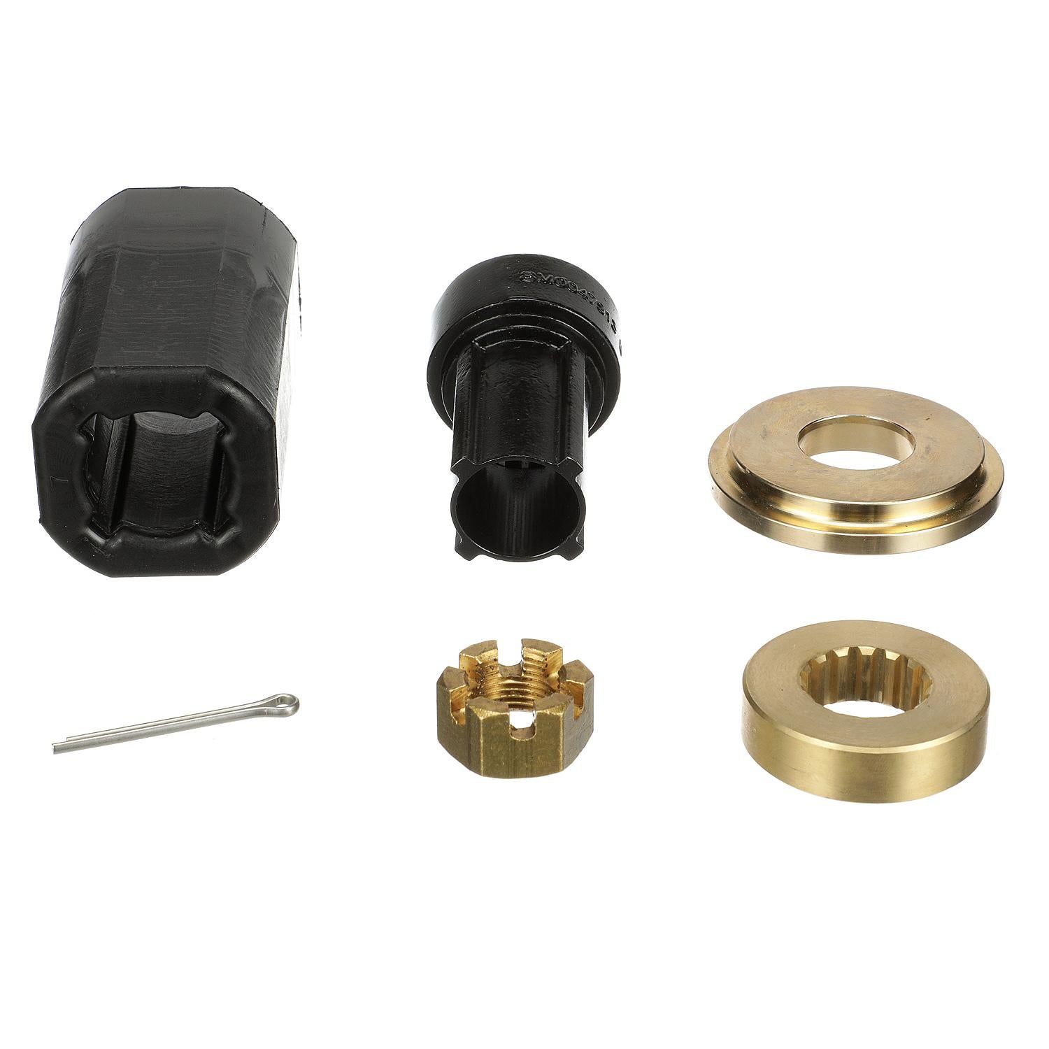 Quicksilver 8M0119082 Flo-Torq II Hub for Johnson and Evinrude Outboards with V6/V8 Gear Case 1990 and Older