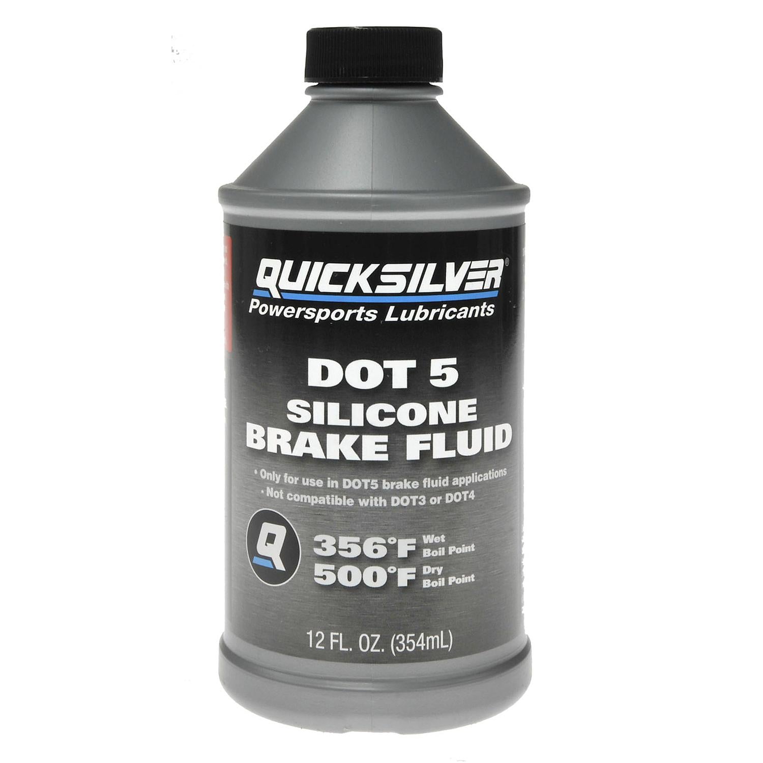 Quicksilver 8M0128419 DOT 5 Brake Fluid, 12oz