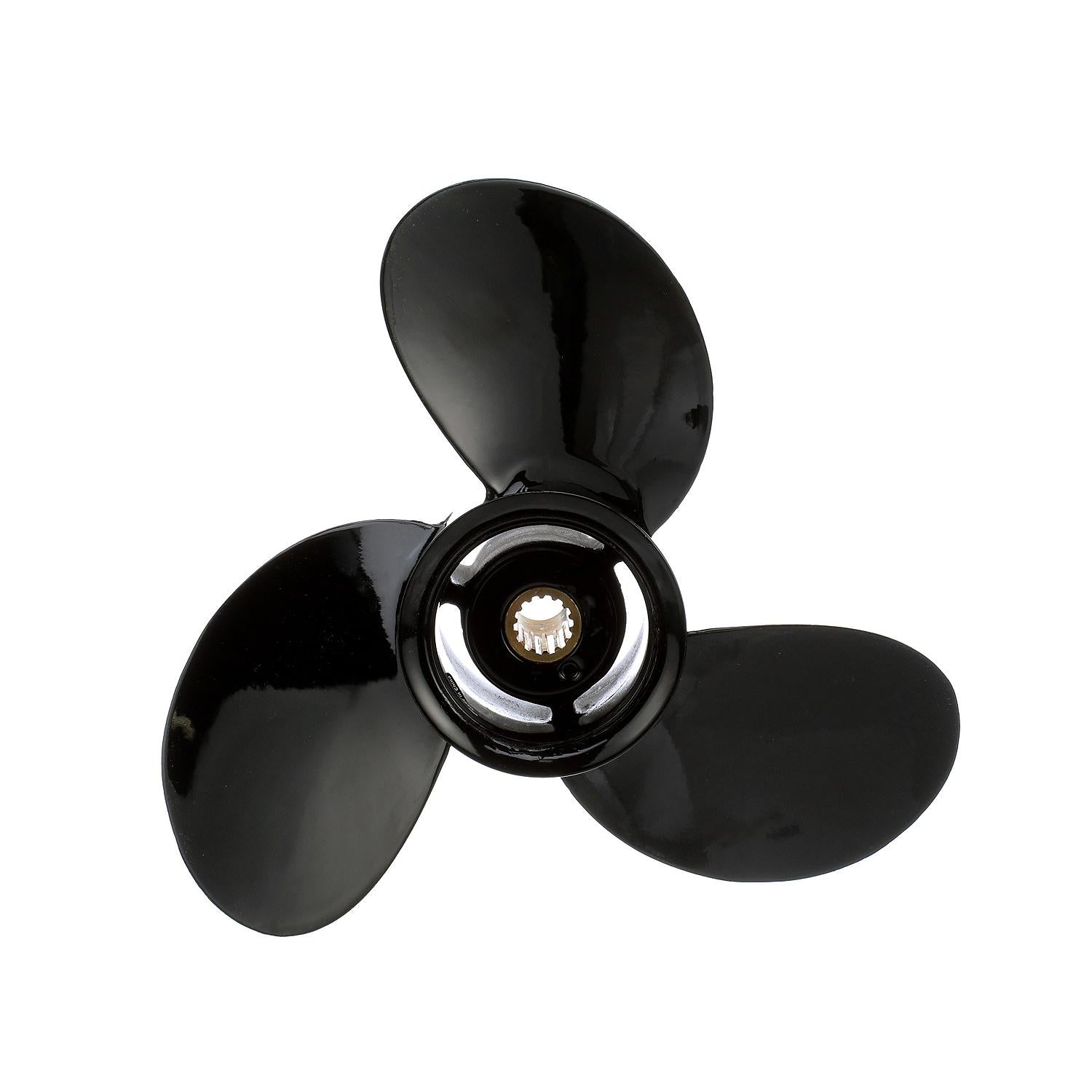 Mercury Black Max 3-Blade Aluminum Propeller, 9.25" Diameter x 11.5" Pitch, Right Hand Rotation