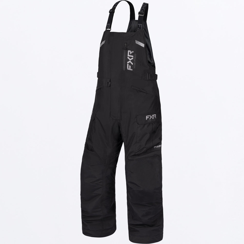 FXR Men's Excursion FX Bib Pant Black front