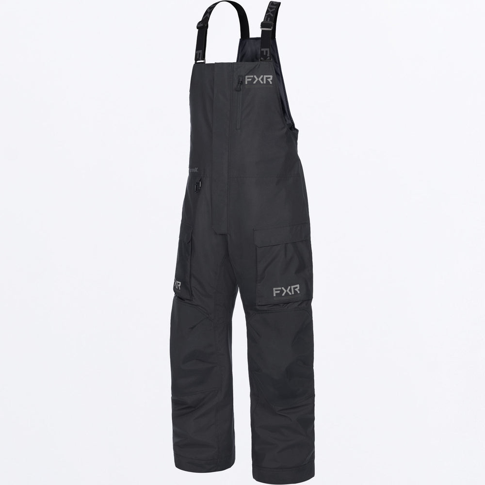 FXR Men's Evolution FX Bib Pant Black front