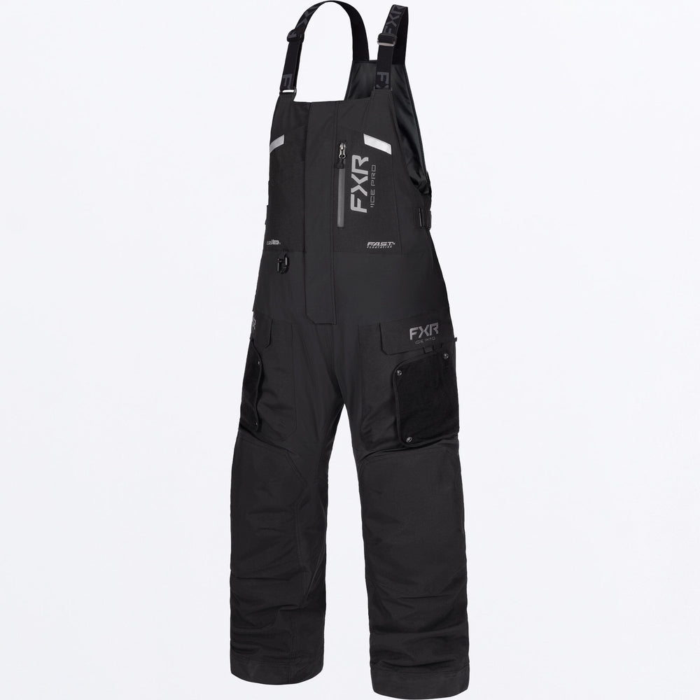 FXR Men's Expedition Pro FX 2-in-1 Bib Pant Black front