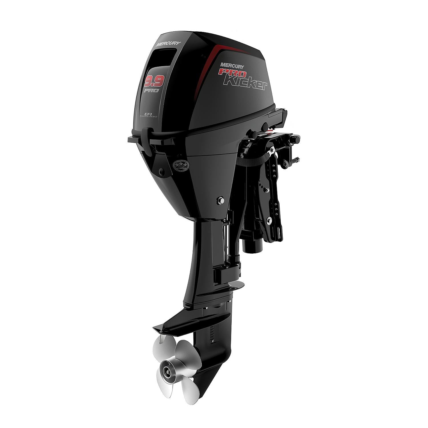 Mercury 9.9hp EFI ProKicker Outboard Motor - 20" Shaft, Power Tilt, Electric Start w/ Manual Backup