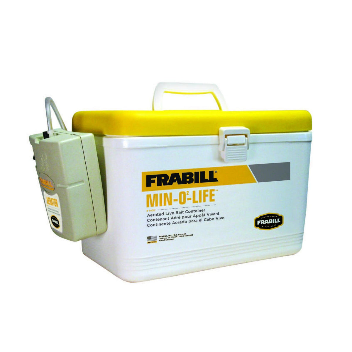Frabill Bait Box with Aerator