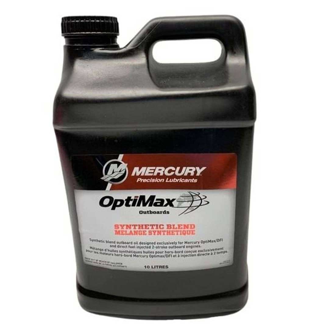 Mercury 2-Stroke Performance DFI Synthetic Blend Marine Engine Oil, 2.5 Gallons