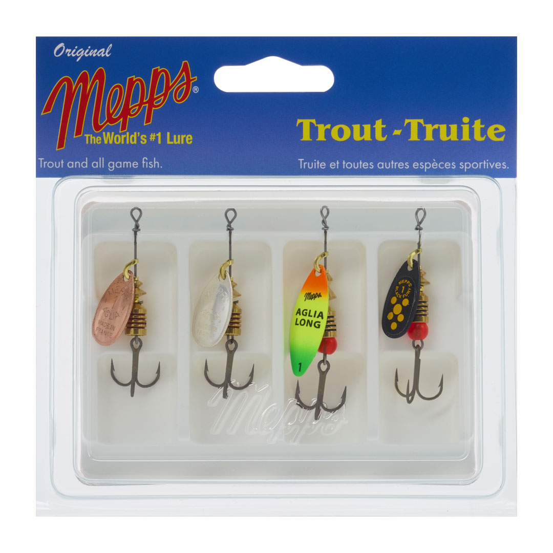 Mepps 4-Pack Trouter Kit