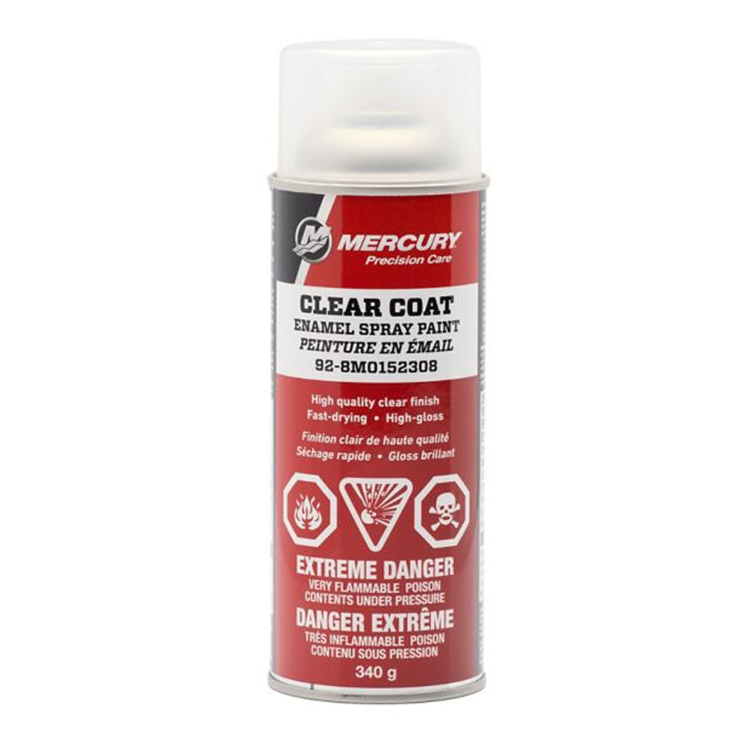 Mercury 8M0152308 Clear Coat Enamel Spray Paint