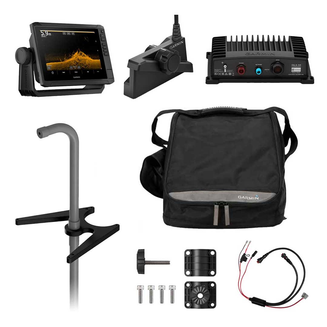 Garmin 95SV Livescope Ice Bundle with Garmin Bag and Pole