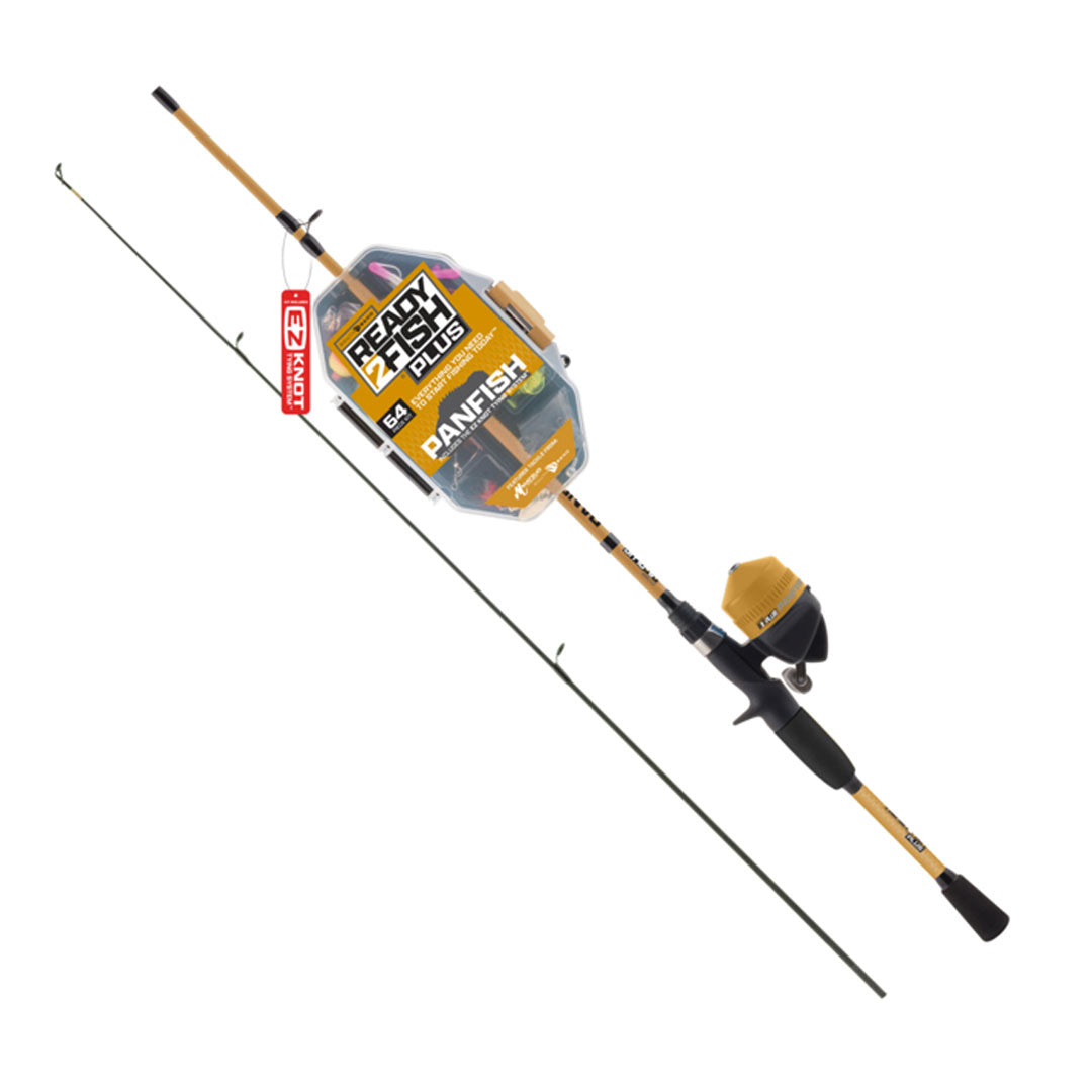 Ready 2 Fish Panfish Light Spincast Combo with Kit - 5' 6" ML