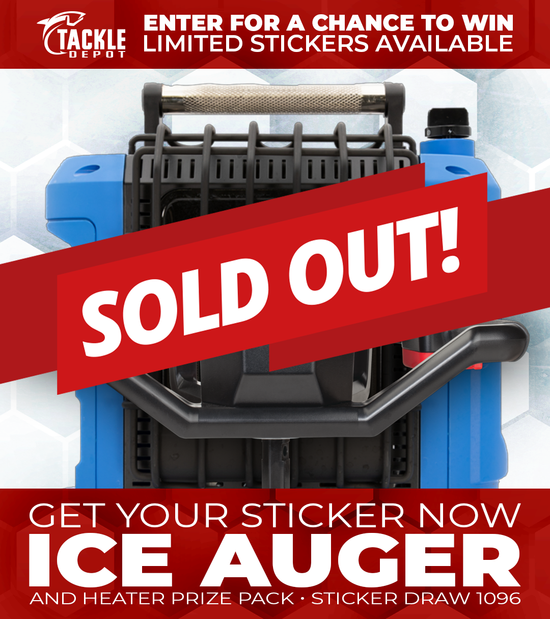 Tackle Depot Sticker Draw 1096