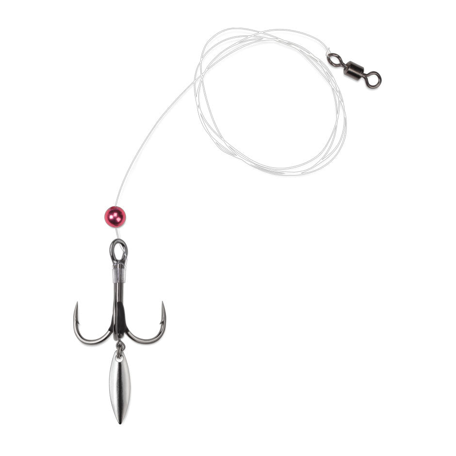 VMC Bladed Predator Rig "Single Fluorocarbon Harness"