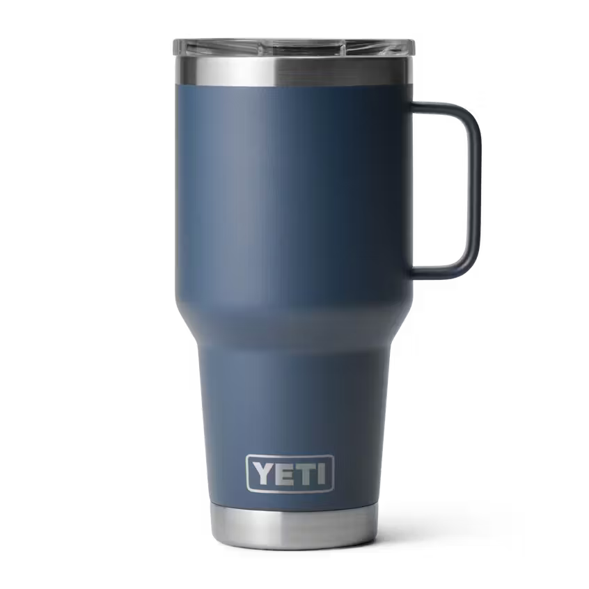 YETI Rambler 887 ML Travel Mug with Stronghold Lid Navy