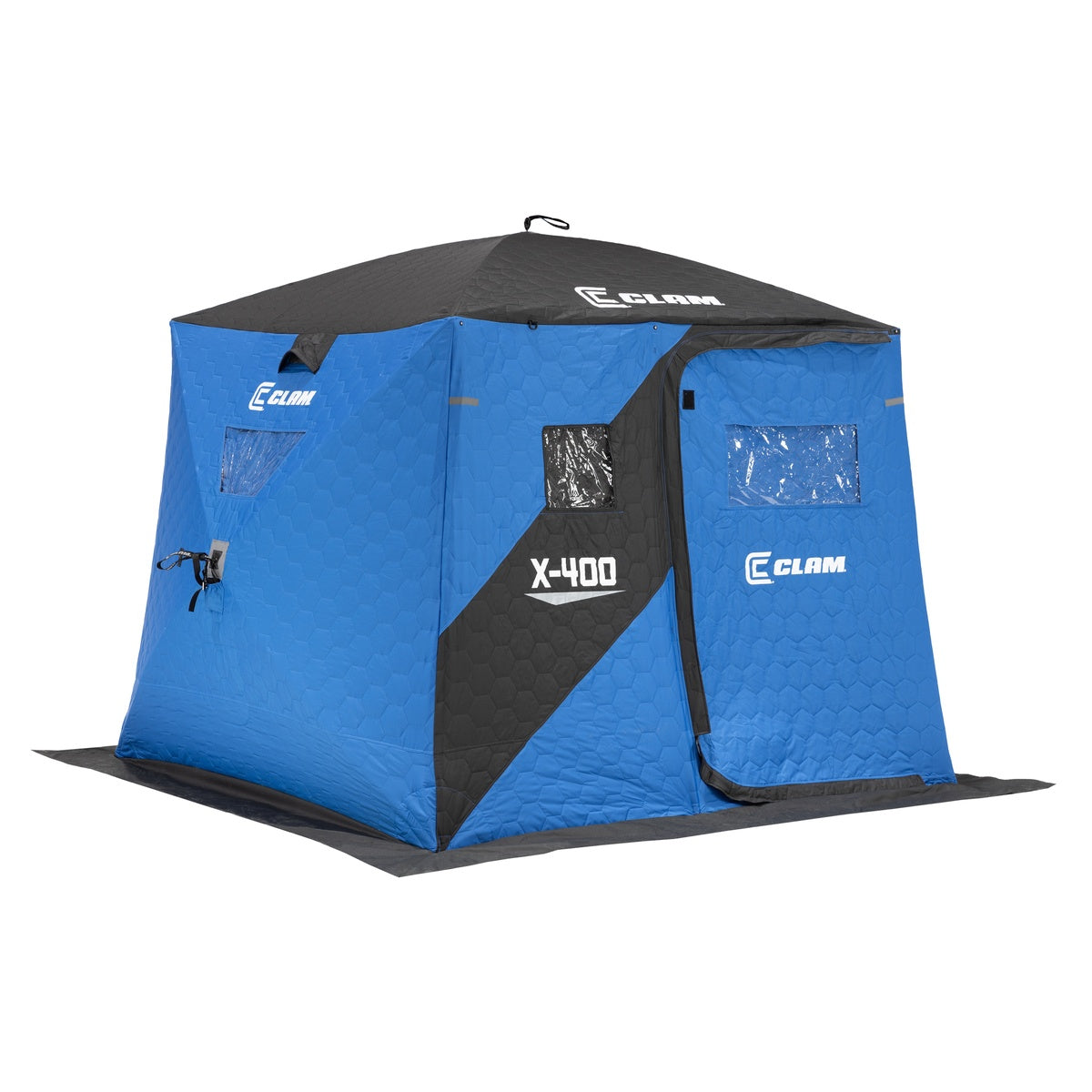 Clam X-400 Hub Shelter 3 Angler Capacity