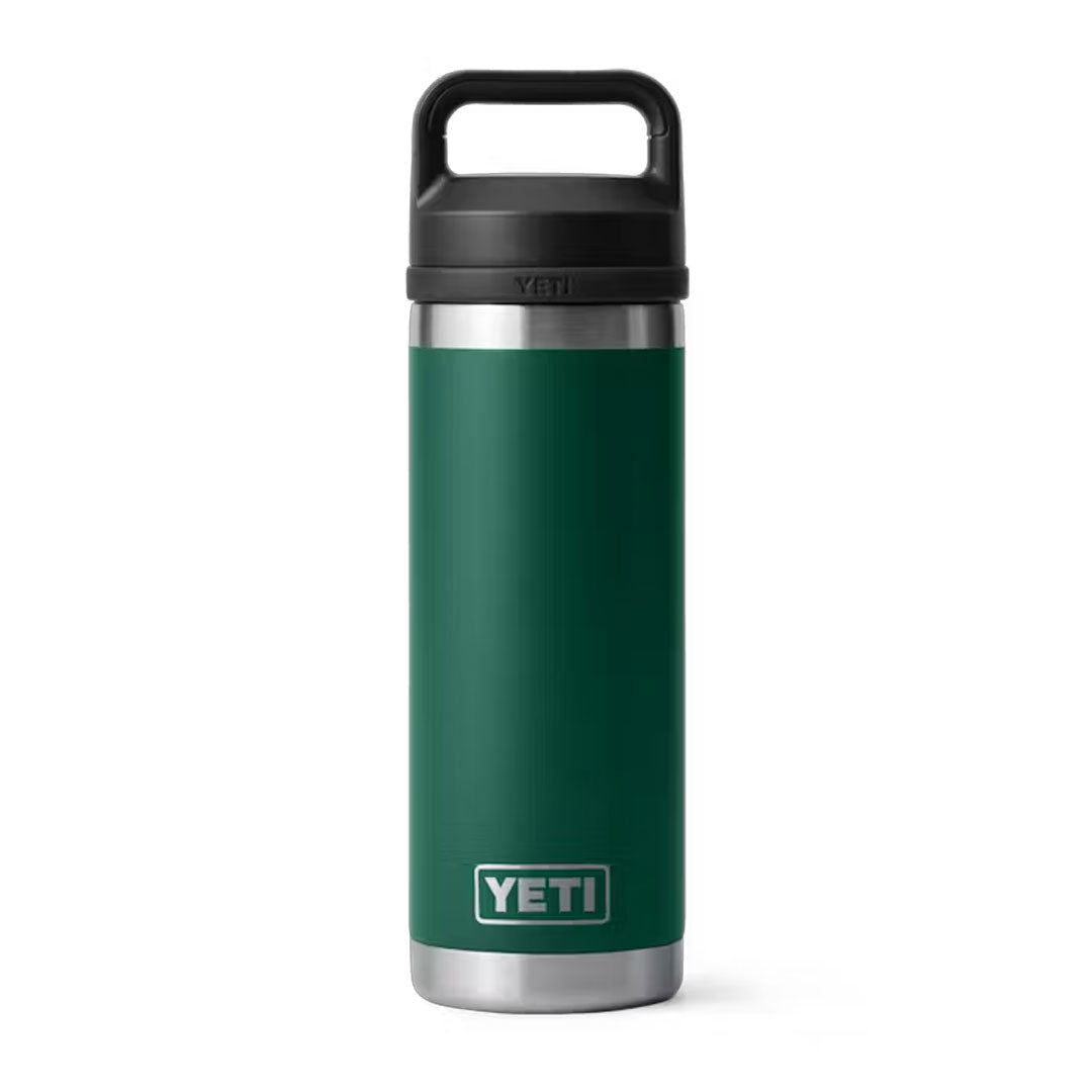 YETI Rambler 532 ml Bottle with Chug Cap Black Forest Green