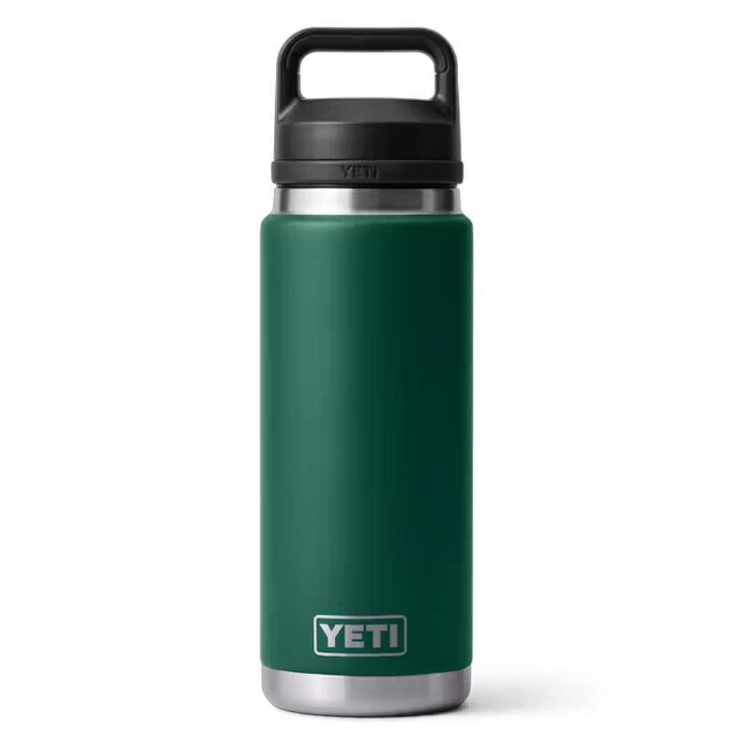 YETI Rambler 796 ml Bottle with Chug Cap Black Forest Green