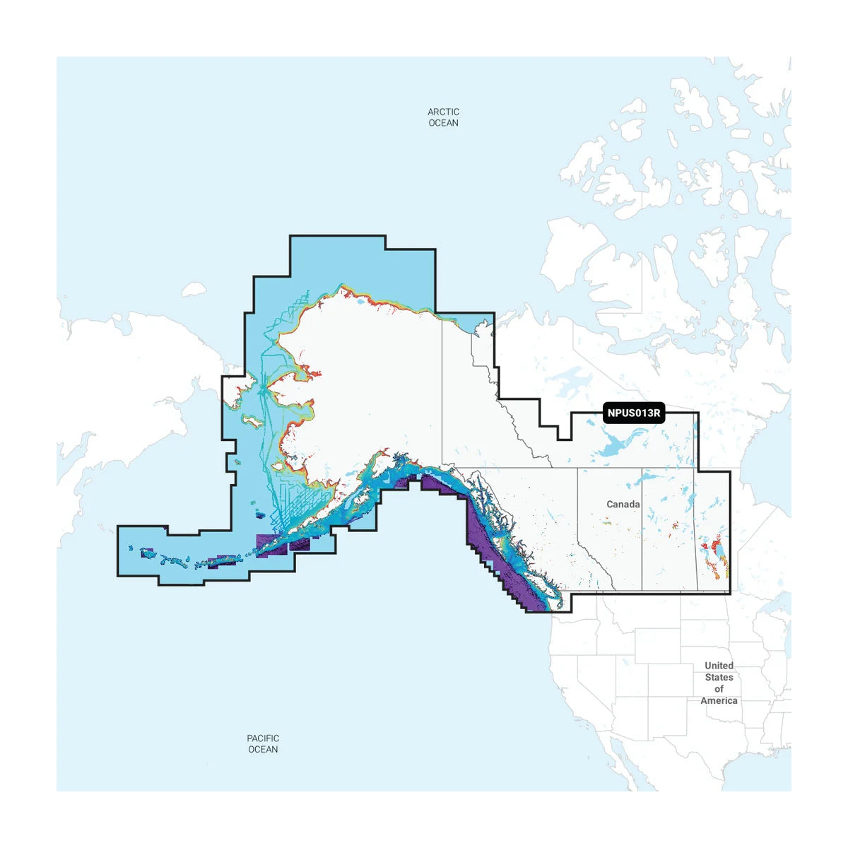 Garmin Canada, West & Alaska Navionics Platinum+ Marine Charts