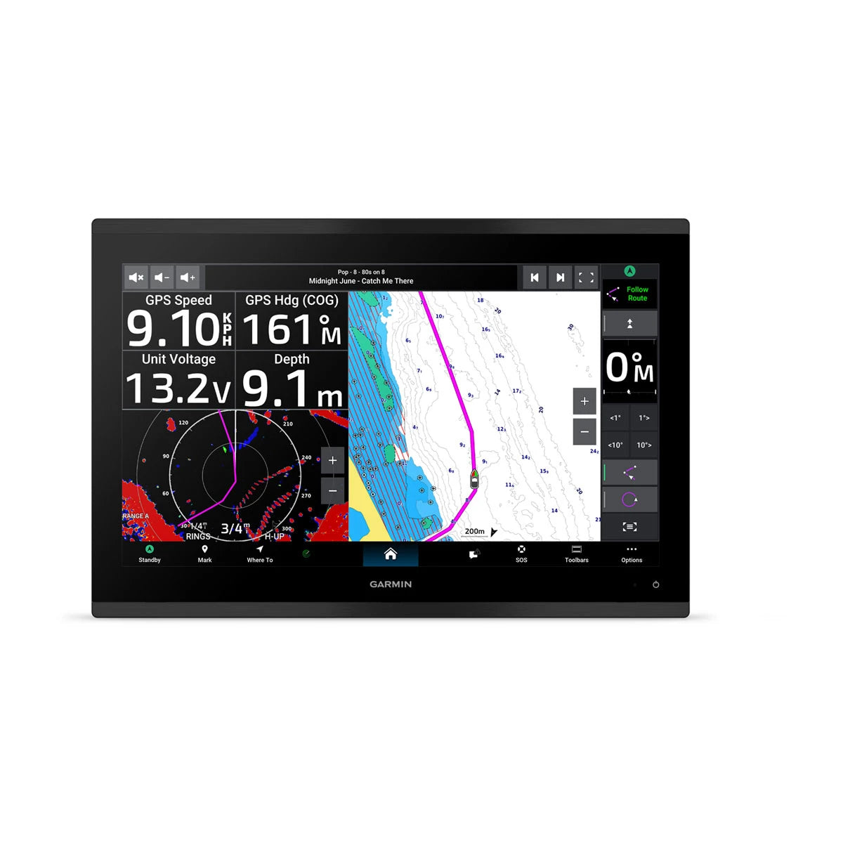 Garmin 17" GPSMAP 9017 with Worldwide Basemap