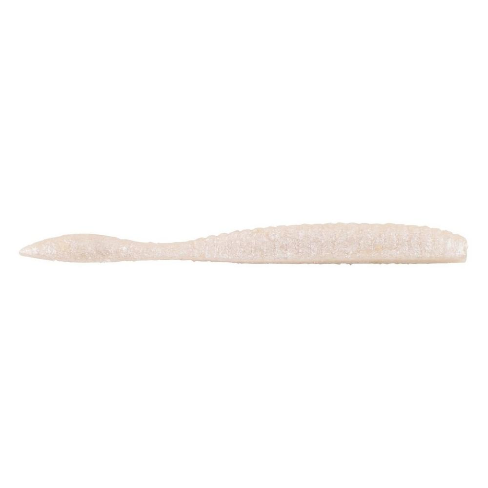 Berkley PowerBait Maxscent Flat Worm Blanc Perle