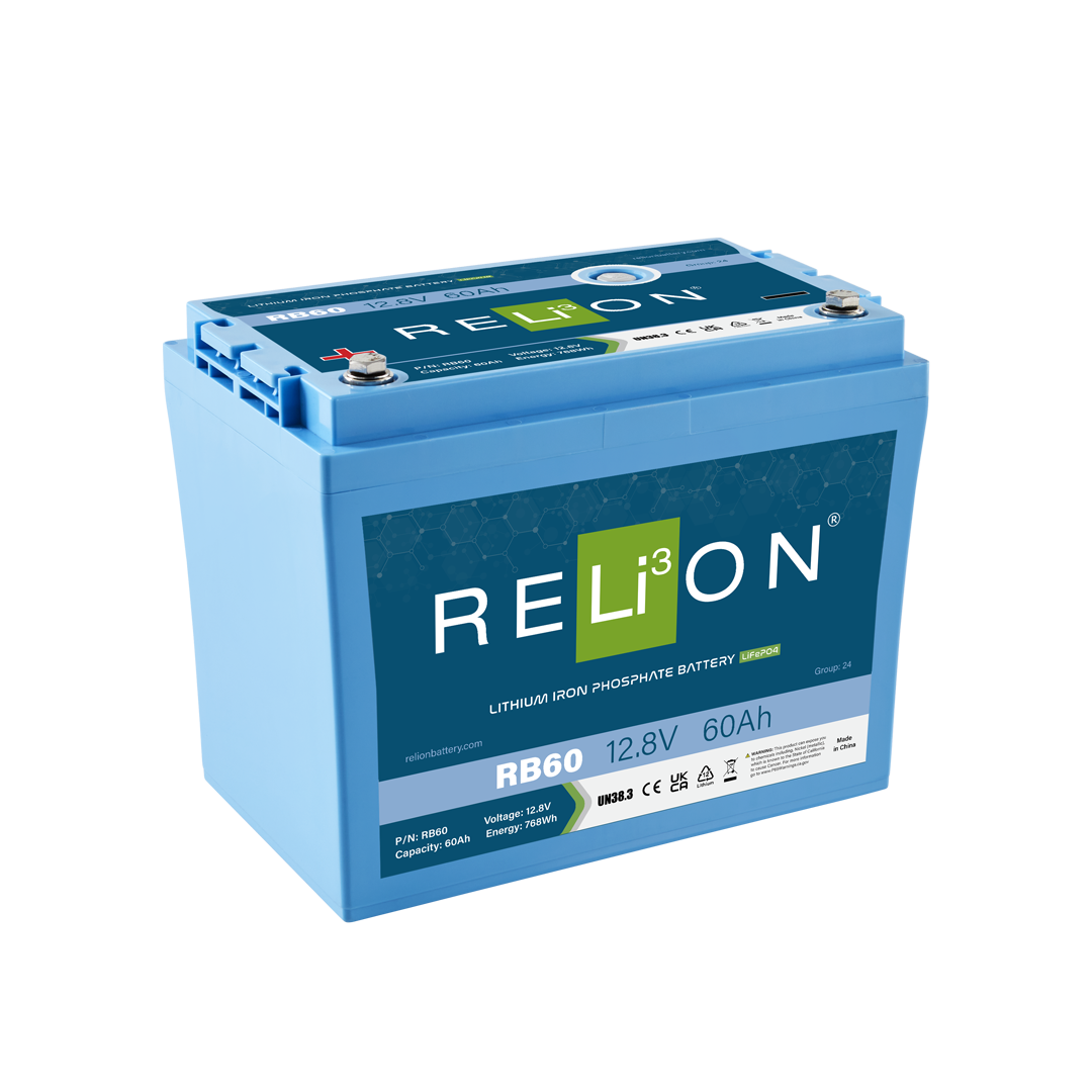 Relion Lithium Battery 12V 60AH G24