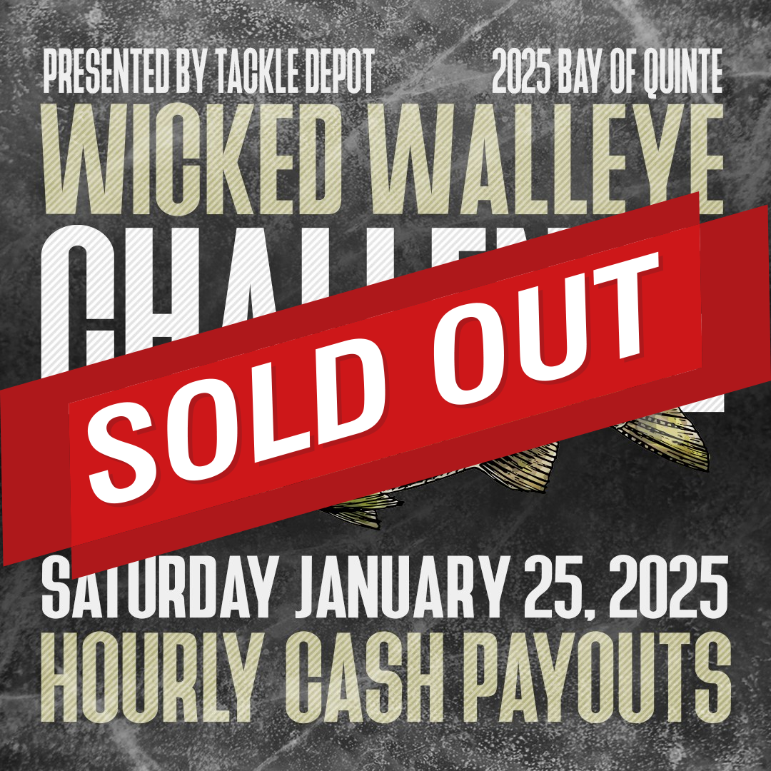 Frais d'inscription au Wicked Walleye Challenge 2025