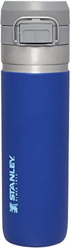 Bouteille isotherme sous vide Stanley The Quick Flip 24 oz à double paroi en lapis sans BPA