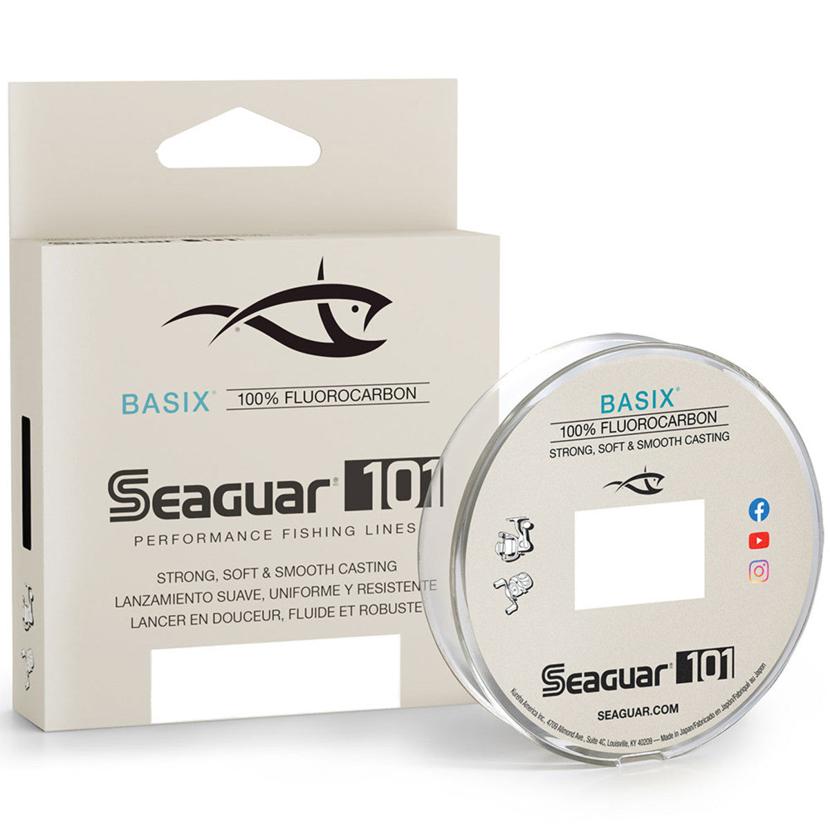 Seaguar 06BSX200 101 BasiX Fluorocarbon 200 Yd 6lb