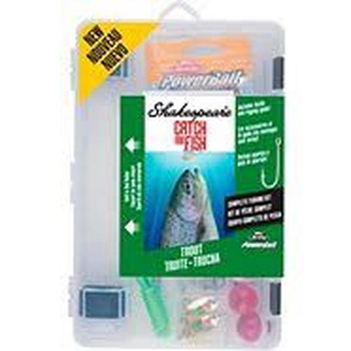 KIT DE PÊCHE COMPLET SHAKESPEARE CATCH MORE FISH TRUITE