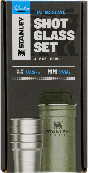 STANLEY - ENSEMBLE DE VERRES À Liqueur - 4 - 2 oz