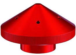 G FORCE ELIMINATOR - TROLLING MOTOR PROP NUT - RED - FOR MINN KOTA TROLLING MOTORS 80+ LBS