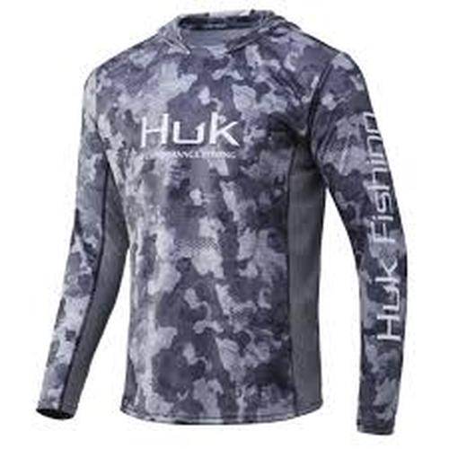Sweat à capuche camouflage HUK ICON X REFRACTION