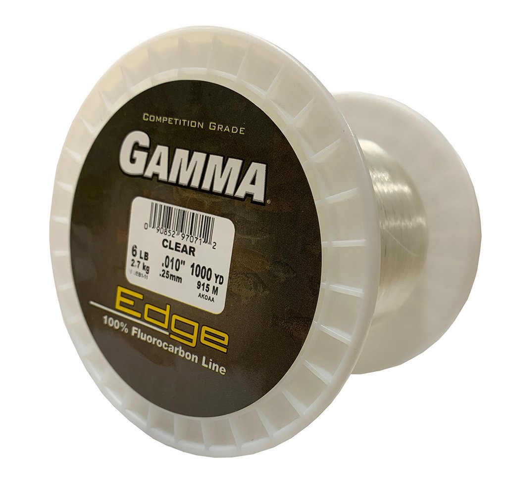 LIGNE GAMMA EDGE 100 % FLUOROCARBONE TRANSPARENTE 500 YRD