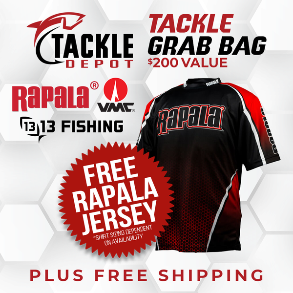RAPALA & MORE GRAB BAG ($200 VALUE + FREE SHIPPING*)